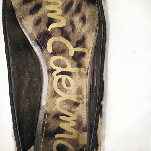 Sam Edelman Joya Leopard Print Flat Shoes Size 8M - Picture 11 of 12